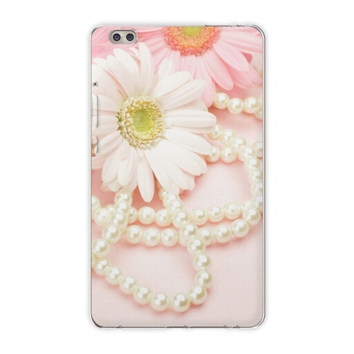 dtab compact d-02k docomo dタブ 用 タブレット ケース タブレット カバー TPU ソフトケース 005148 フラワー 花 パール ピンク dtab compact d-02k docomo dタブ 用 タブレット ケース タブレット カバー TPU ソフトケース 005148 フラワー 花 パール ピンク