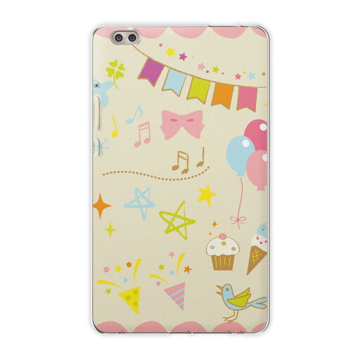 dtab compact d-02k docomo dタブ 用 タブレット ケース タブレット カバー TPU ソフトケース 005335 ラブリー ハート 花 リボン dtab compact d-02k docomo dタブ 用 タブレット ケース タブレット カバー TPU ソフトケース 005335 ラブリー ハート 花 リボン