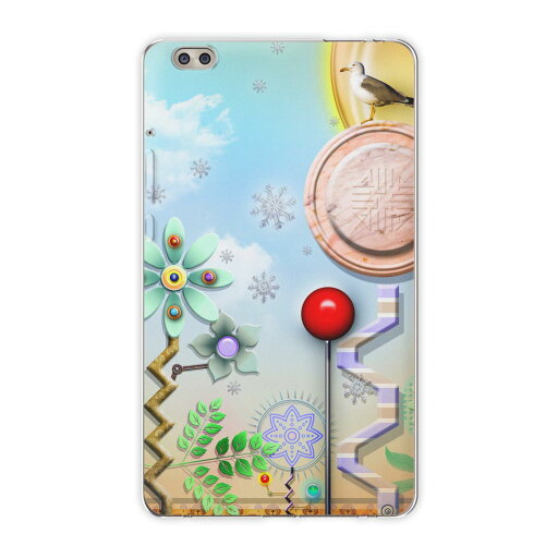 dtab compact d-02k docomo dタブ 用 タブレット ケース タブレット カバー TPU ソフトケース 006319 アニマル 鳥 花 フラワー dtab compact d-02k docomo dタブ 用 タブレット ケース タブレット カバー TPU ソフトケース 006319 アニマル 鳥 花 フラワー