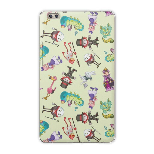 dtab compact d-02k docomo dタブ 用 タブレット ケース タブレット カバー TPU ソフトケース 006697 ユニーク アリス イラスト dtab compact d-02k docomo dタブ 用 タブレット ケース タブレット カバー TPU ソフトケース 006697 ユニーク アリス イラスト