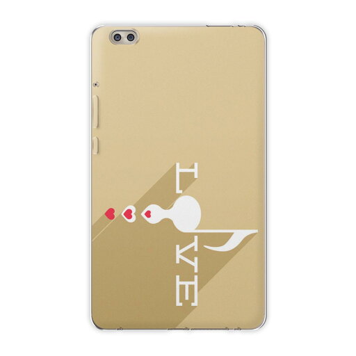 dtab compact d-02k docomo dタブ 用 タブレット ケース タブレット カバー TPU ソフトケース 007022 ラブリー ハート 英語 文字 dtab compact d-02k docomo dタブ 用 タブレット ケース タブレット カバー TPU ソフトケース 007022 ラブリー ハート 英語 文字