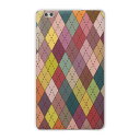 dtab compact d-02k docomo dタブ 用 タブレット ケース タブレット カバー TPU ソフトケース 007943 チェック・ボーダー ...