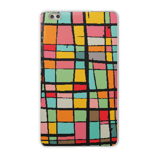 dtab compact d-02k docomo dタブ 用 タブレット ケース タブレット カバー TPU ソフトケース 008167 チェック・ボーダー カラフル レインボー 模様 dtab compact d-02k docomo dタブ 用 タブレット ケース タブレット カバー TPU ソフトケース 008167 チェック・ボーダー カラフル レインボー 模様