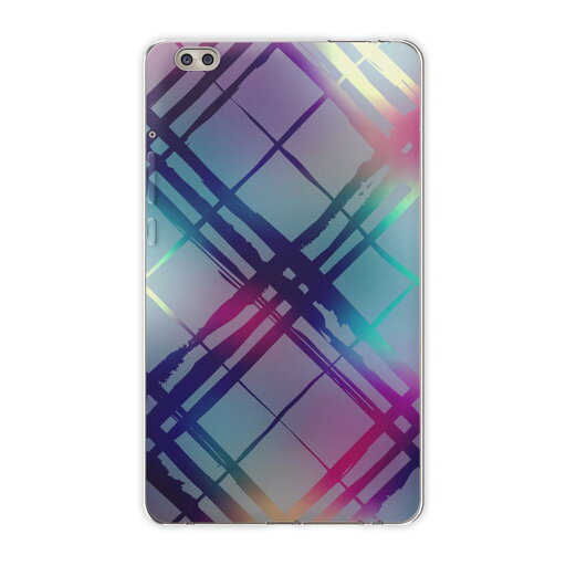 dtab compact d-02k docomo dタブ 用 タブレット ケース タブレット カバー TPU ソフトケース 008767 クール チェック カラフル 模様 dtab compact d-02k docomo dタブ 用 タブレット ケース タブレット カバー TPU ソフトケース 008767 クール チェック カラフル 模様