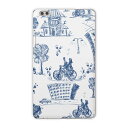 dtab compact d-02k docomo dタブ 用 タブレット ケース タブレット カバー TPU ソフトケース 008777 ユニーク イラスト 自転車 青 ブルー