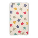 dtab compact d-02k docomo dタブ 用 タブレット ケース タブレット カバー TPU ソフトケース 008872 チェック・ボーダー 星 スター カラフル 模様(2)