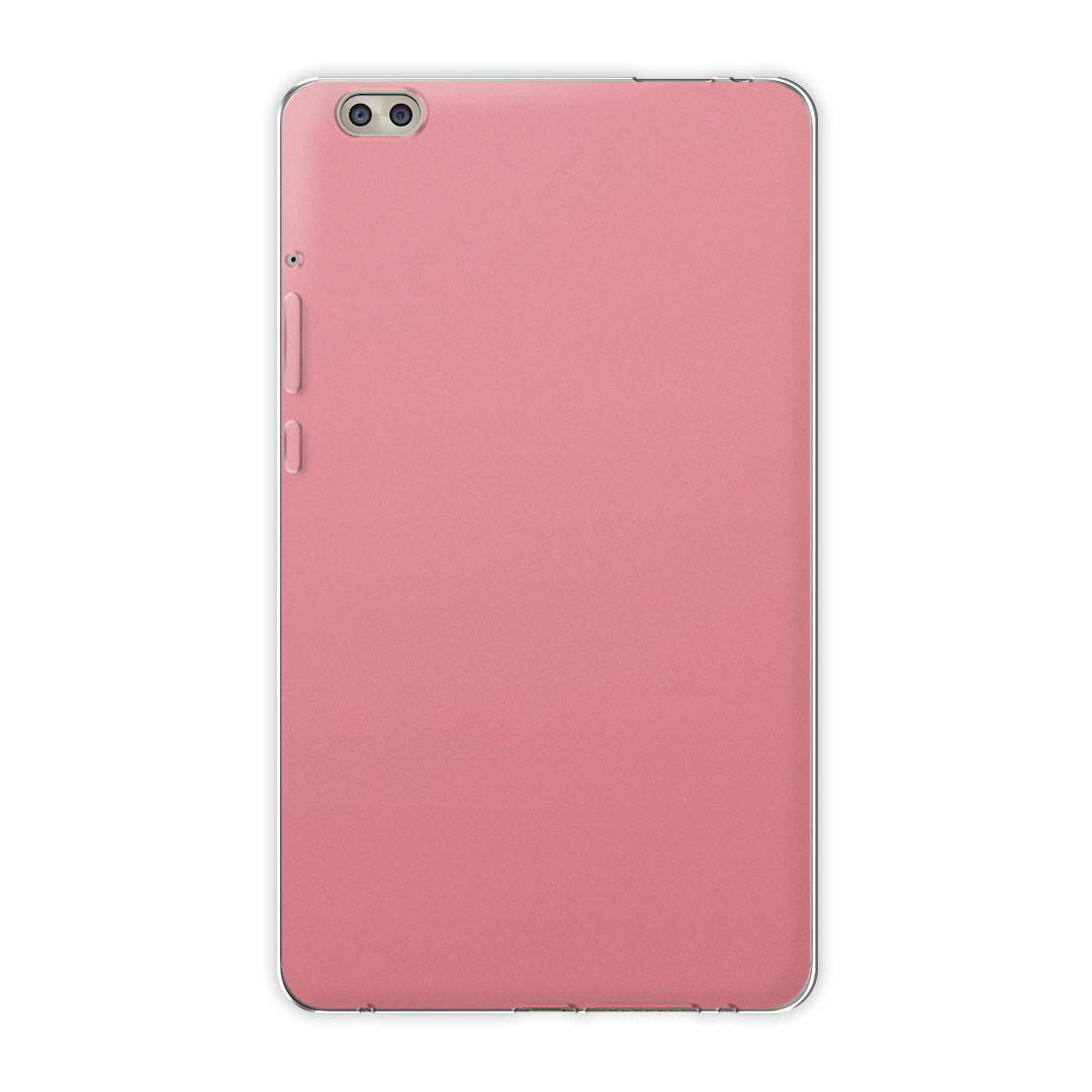 dtab compact d-02k docomo dタブ 用 タブレット ケース タブレット カバー TPU ソフトケース 008953 その他 シンプル　無地　ピンク