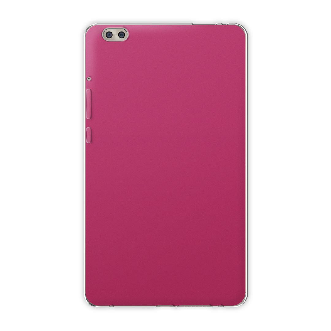 dtab compact d-02k docomo dタブ 用 タブレット ケース タブレット カバー TPU ソフトケース 008960 その他 シンプル　無地　紫