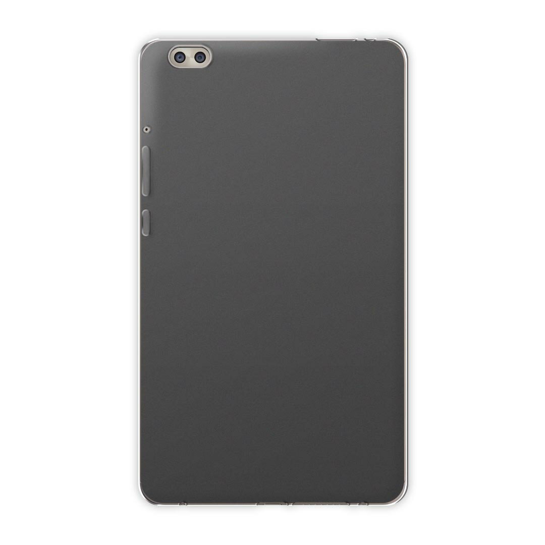 dtab compact d-02k docomo dタブ 用 タブレット ケース タブレット カバー TPU ソフトケース 009015 その他 シンプル　無地　グレー