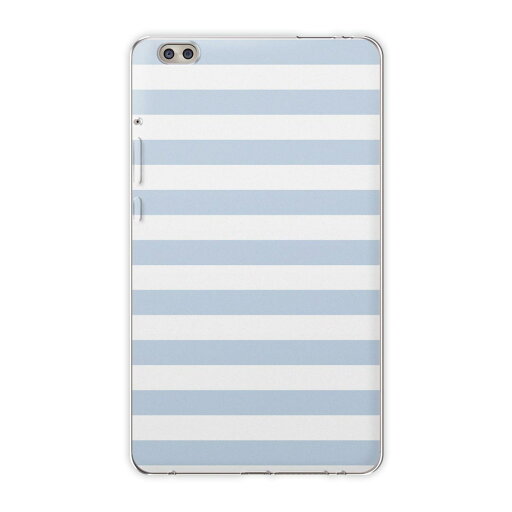 dtab compact d-02k docomo dタブ 用 タブレット ケース タブレット カバー TPU ソフトケース 009043 その他 シンプル ボーダー 青 dtab compact d-02k docomo dタブ 用 タブレット ケース タブレット カバー TPU ソフトケース 009043 その他 シンプル ボーダー 青