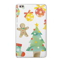 dtab compact d-02k docomo dタブ 用 タブレット ケース タブレット カバー TPU ソフトケース 010017 クリスマス ツリー 英語