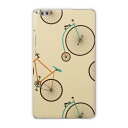 dtab compact d-02k docomo dタブ 用 タブレット ケース タブレット カバー TPU ソフトケース 010507 自転車 乗り物 オレンジ 緑