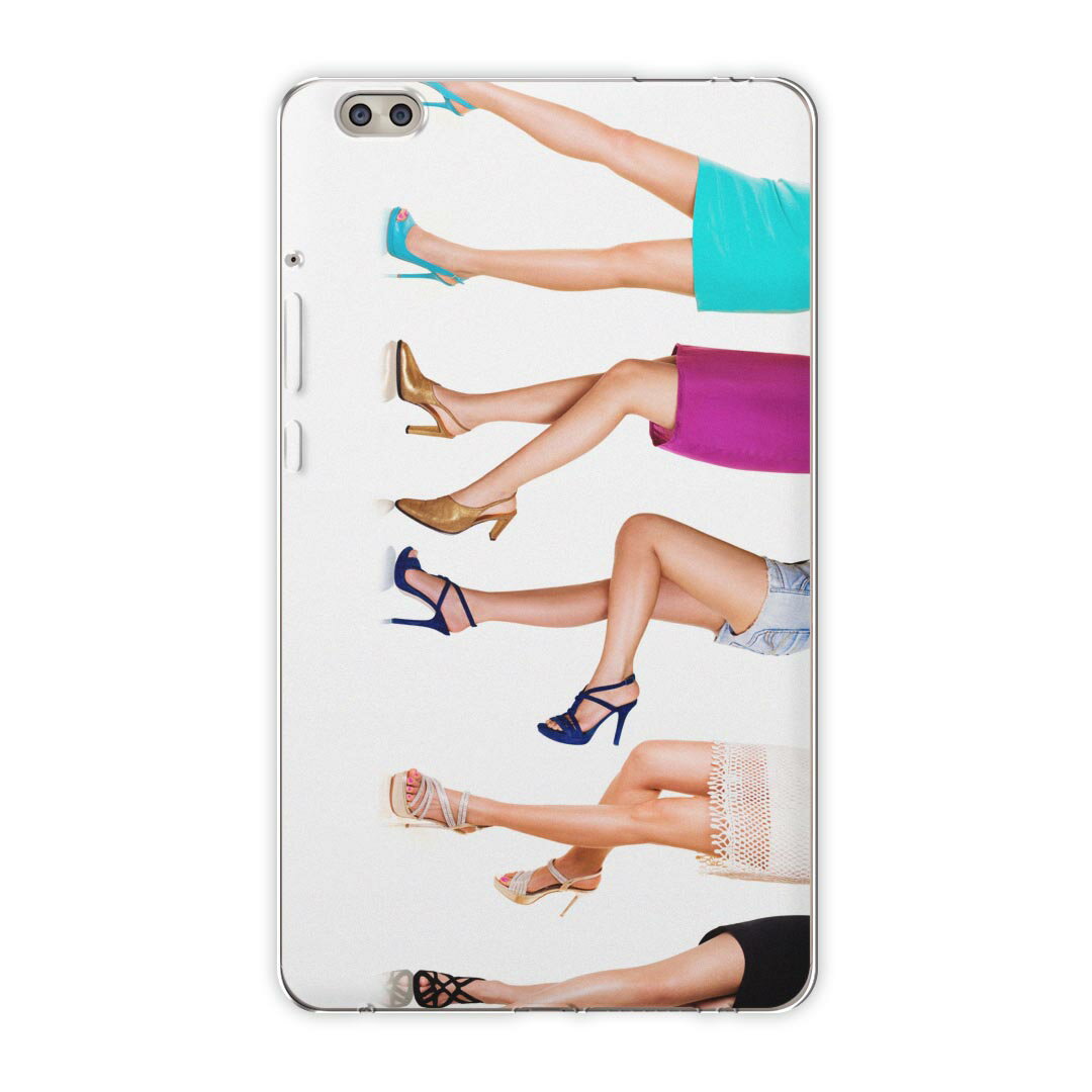 dtab compact d-02k docomo dタブ 用 タブレット ケース タブレット カバー TPU ソフトケース 011434 ファッション スカート 写真