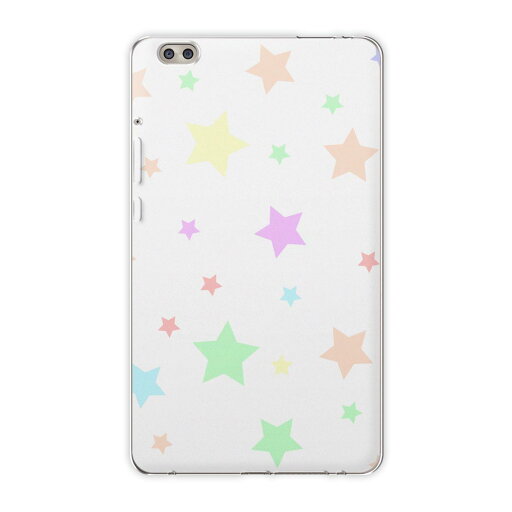 dtab compact d-02k docomo dタブ 用 タブレット ケース タブレット カバー TPU ソフトケース 012487 ストライプ 星 パステル dtab compact d-02k docomo dタブ 用 タブレット ケース タブレット カバー TPU ソフトケース 012487 ストライプ 星 パステル