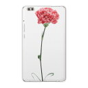 dtab compact d-02k docomo dタブ 用 タブレット ケース タブレット カバー TPU ソフトケース 012937 母の日 カーネーショ...