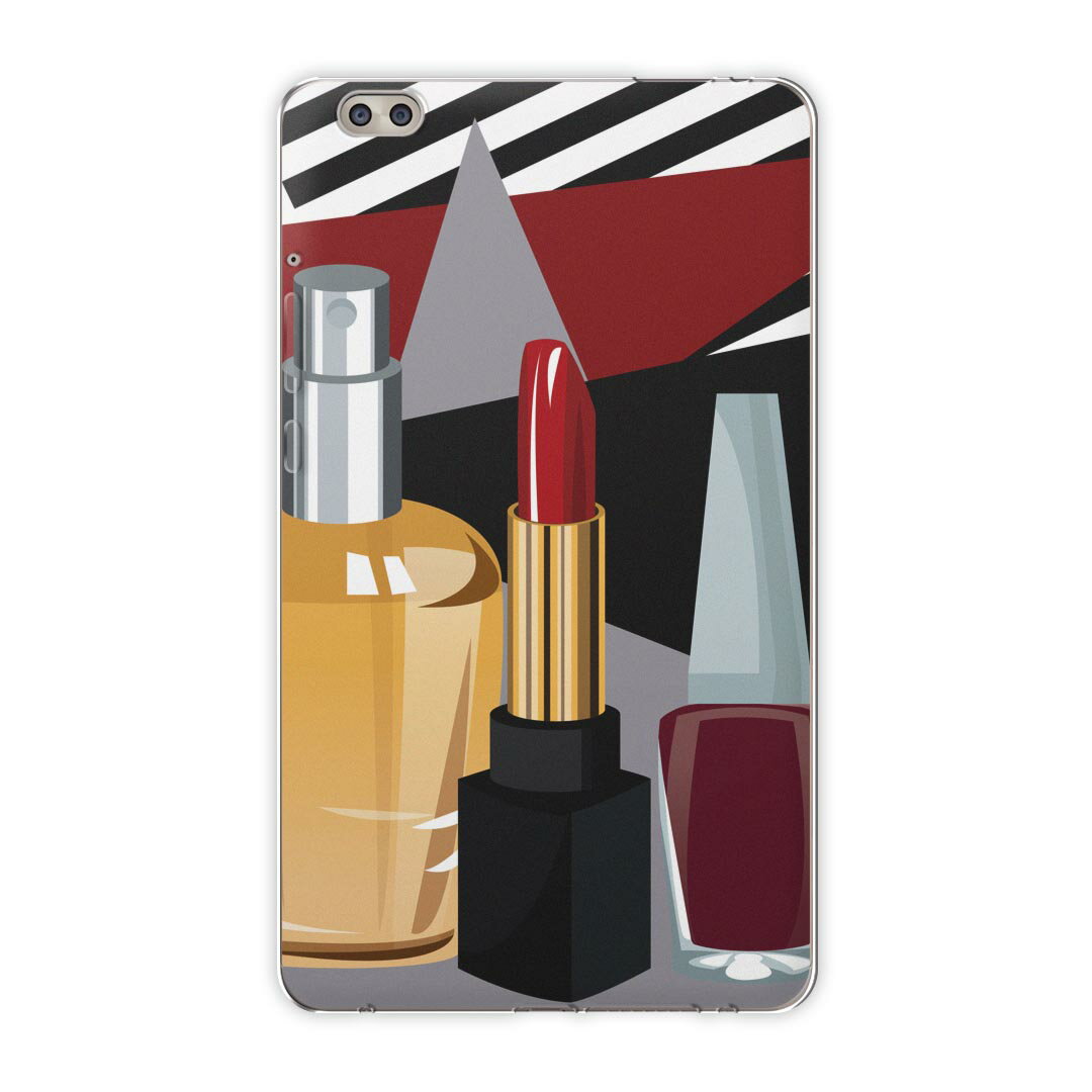 dtab compact d-02k docomo dタブ 用 タブレット ケース タブレット カバー TPU ソフトケース 012977 おしゃれ リップ マニキュア