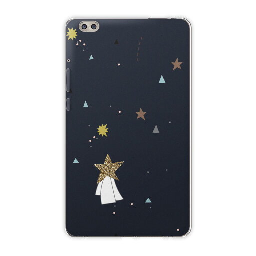 dtab compact d-02k docomo dタブ 用 タブレット ケース タブレット カバー TPU ソフトケース 014582 夜空 流れ星 dtab compact d-02k docomo dタブ 用 タブレット ケース タブレット カバー TPU ソフトケース 014582 夜空 流れ星