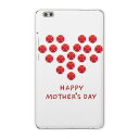 dtab compact d-02k docomo dタブ 用 タブレット ケース タブレット カバー TPU ソフトケース 015280 母の日 バラ 花 母...