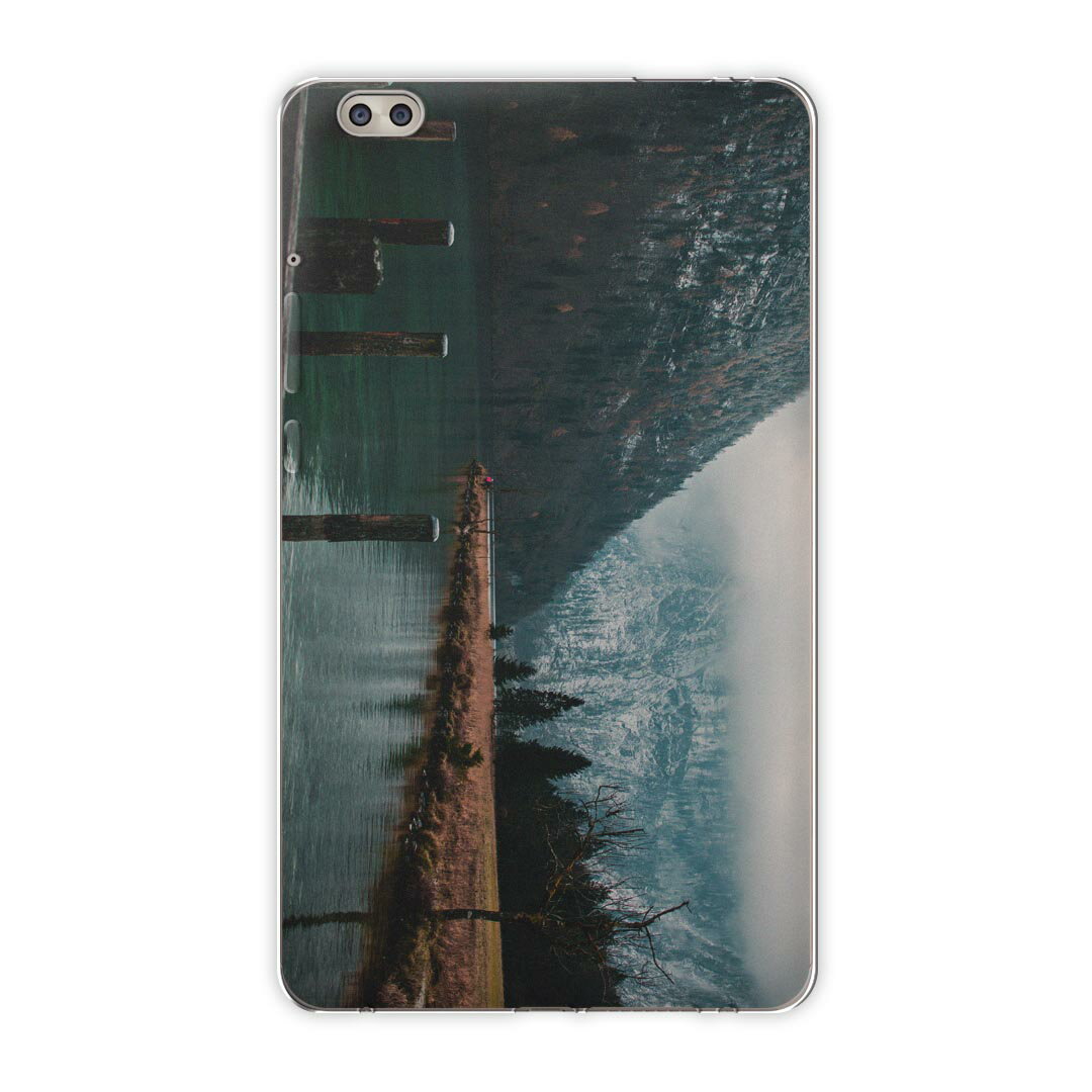 dtab compact d-02k docomo dタブ 用 タブレット ケース タブレット カバー TPU ソフトケース 015655 風景　写真　自然