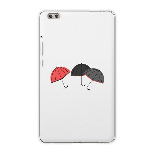 dtab compact d-02k docomo dタブ 用 タブレット ケース タブレット カバー TPU ソフトケース 016344 傘 梅雨 カラフル dtab compact d-02k docomo dタブ 用 タブレット ケース タブレット カバー TPU ソフトケース 016344 傘 梅雨 カラフル