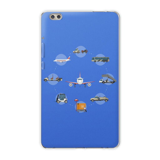 dtab compact d-02k docomo dタブ 用 タブレット ケース タブレット カバー TPU ソフトケース 016419 乗り物 飛行機 バス トラック 車 dtab compact d-02k docomo dタブ 用 タブレット ケース タブレット カバー TPU ソフトケース 016419 乗り物 飛行機 バス トラック 車