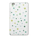 dtab compact d-02k docomo dタブ 用 タブレット ケース タブレット カバー TPU ソフトケース 016495 木 緑 自然 植物 樹木 クローバー