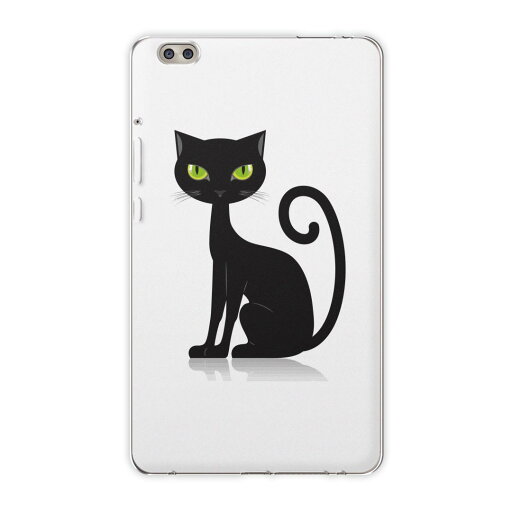 dtab compact d-02k docomo dタブ 用 タブレット ケース タブレット カバー TPU ソフトケース 017457 ハロウィン ホラー 猫 黒 かわいい dtab compact d-02k docomo dタブ 用 タブレット ケース タブレット カバー TPU ソフトケース 017457 ハロウィン ホラー 猫 黒 かわいい