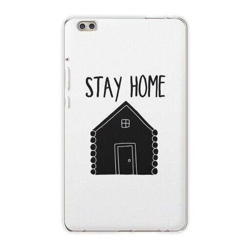 dtab compact d-02k docomo dタブ 用 タブレット ケース タブレット カバー TPU ソフトケース 017526 メッセージ stay home 家 dtab compact d-02k docomo dタブ 用 タブレット ケース タブレット カバー TPU ソフトケース 017526 メッセージ stay home 家