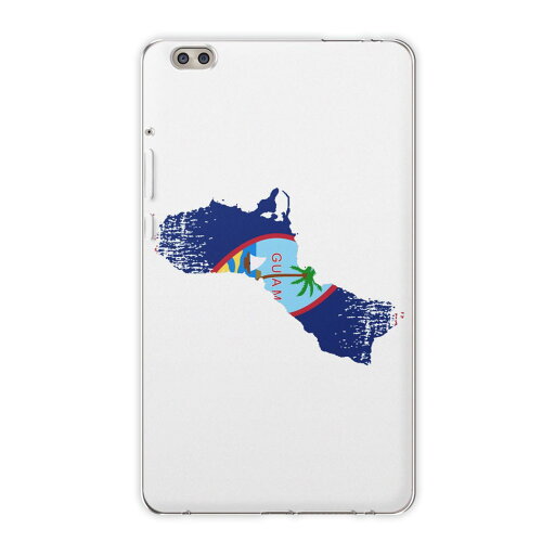 dtab compact d-02k docomo dタブ 用 タブレット ケース タブレット カバー TPU ソフトケース 018839 国旗 guam グアム dtab compact d-02k docomo dタブ 用 タブレット ケース タブレット カバー TPU ソフトケース 018839 国旗 guam グアム