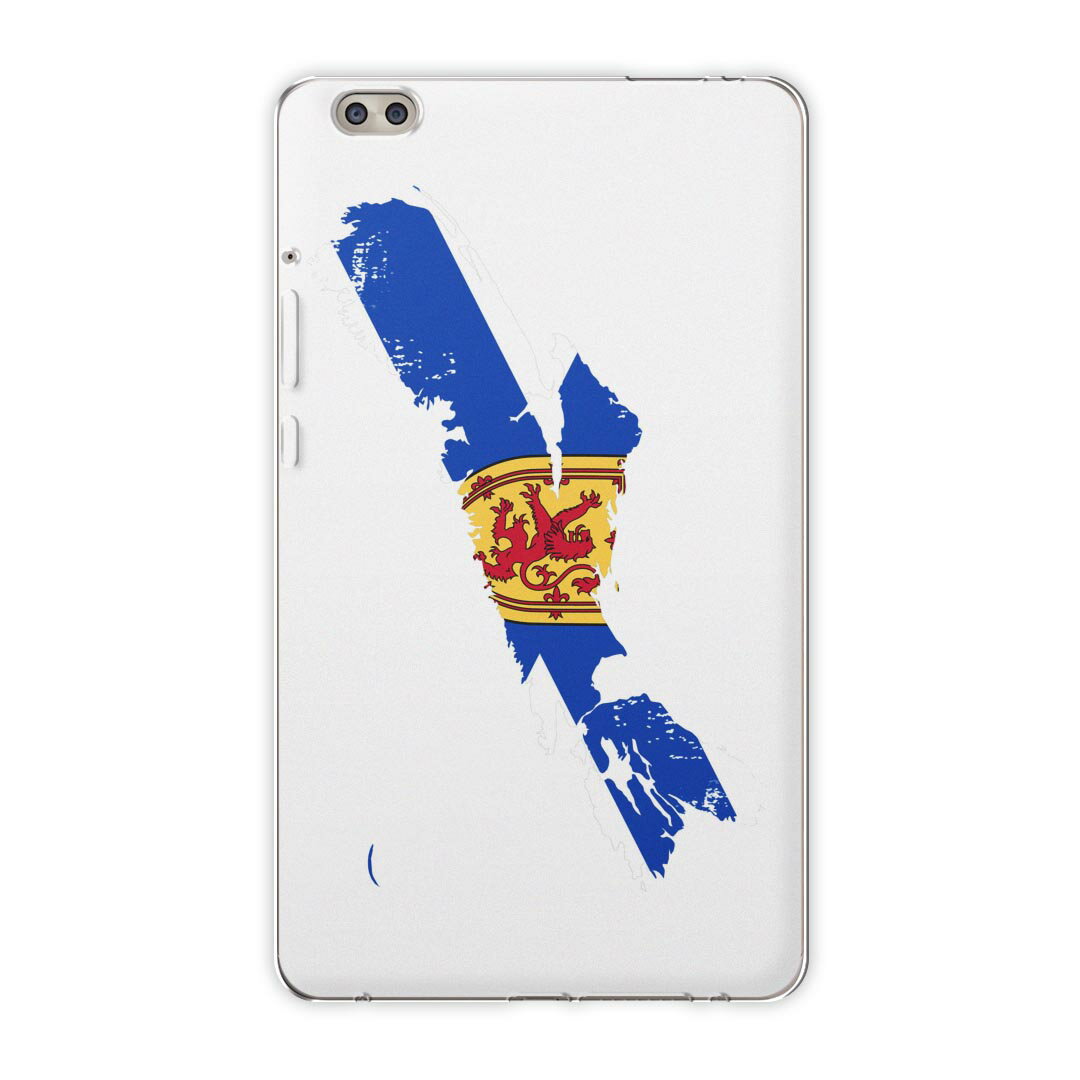 dtab compact d-02k docomo dタブ 用 タブレット ケース タブレット カバー TPU ソフトケース 018911 国旗 nova_scotia ノバスコシア