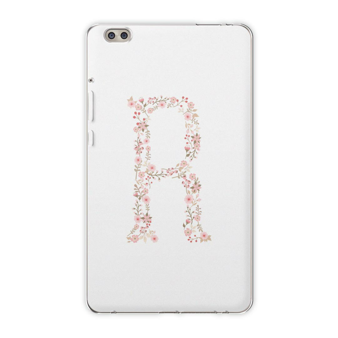 Rakuten - dtab compact d-02k docomo dタブ 用 タブレット ケース タブレット カバー TPU ソフトケース 019578 フォント 文字 r アルファベット