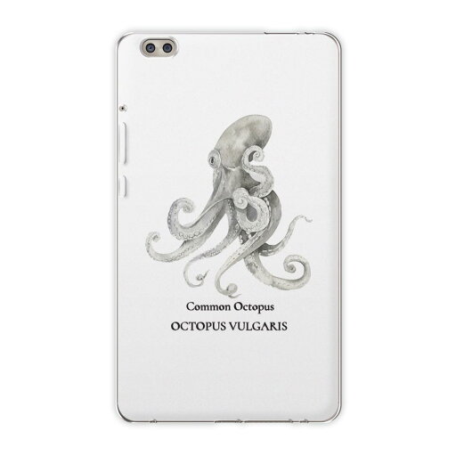 dtab compact d-02k docomo dタブ 用 タブレット ケース タブレット カバー TPU ソフトケース 019730 デザイン 海の生物 タコ octopus dtab compact d-02k docomo dタブ 用 タブレット ケース タブレット カバー TPU ソフトケース 019730 デザイン 海の生物 タコ octopus