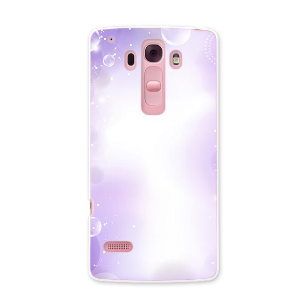 Mobile Phone Cases - DM-01G Disney Mobile ディズニーモバイル dm01g docomo ドコモ スマホ カバー ケース スマホケース スマホカバー PC ハードケース しゃぼん玉　紫 クール 002170