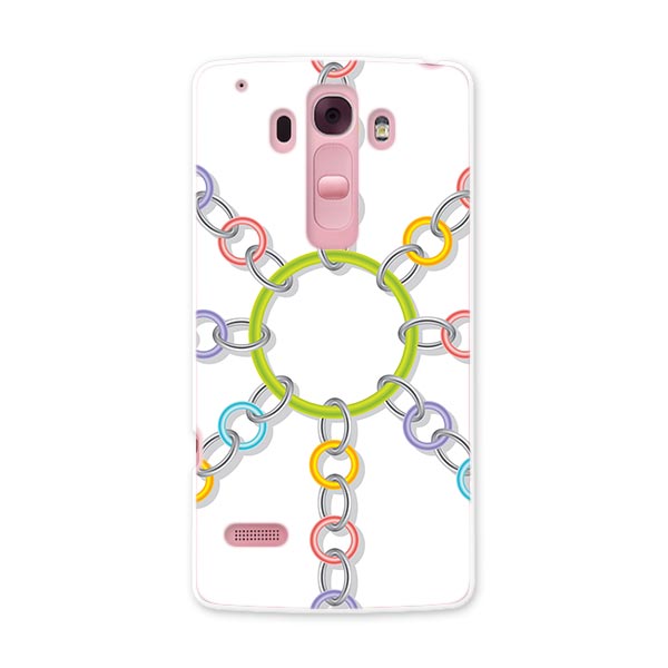 DM-01G Disney Mobile ディズニーモバイル dm01g docomo ドコモ スマホ カバー ケース スマホケース スマホカバー PC ハードケース 鎖　くさり　チェーン ユニーク 006065