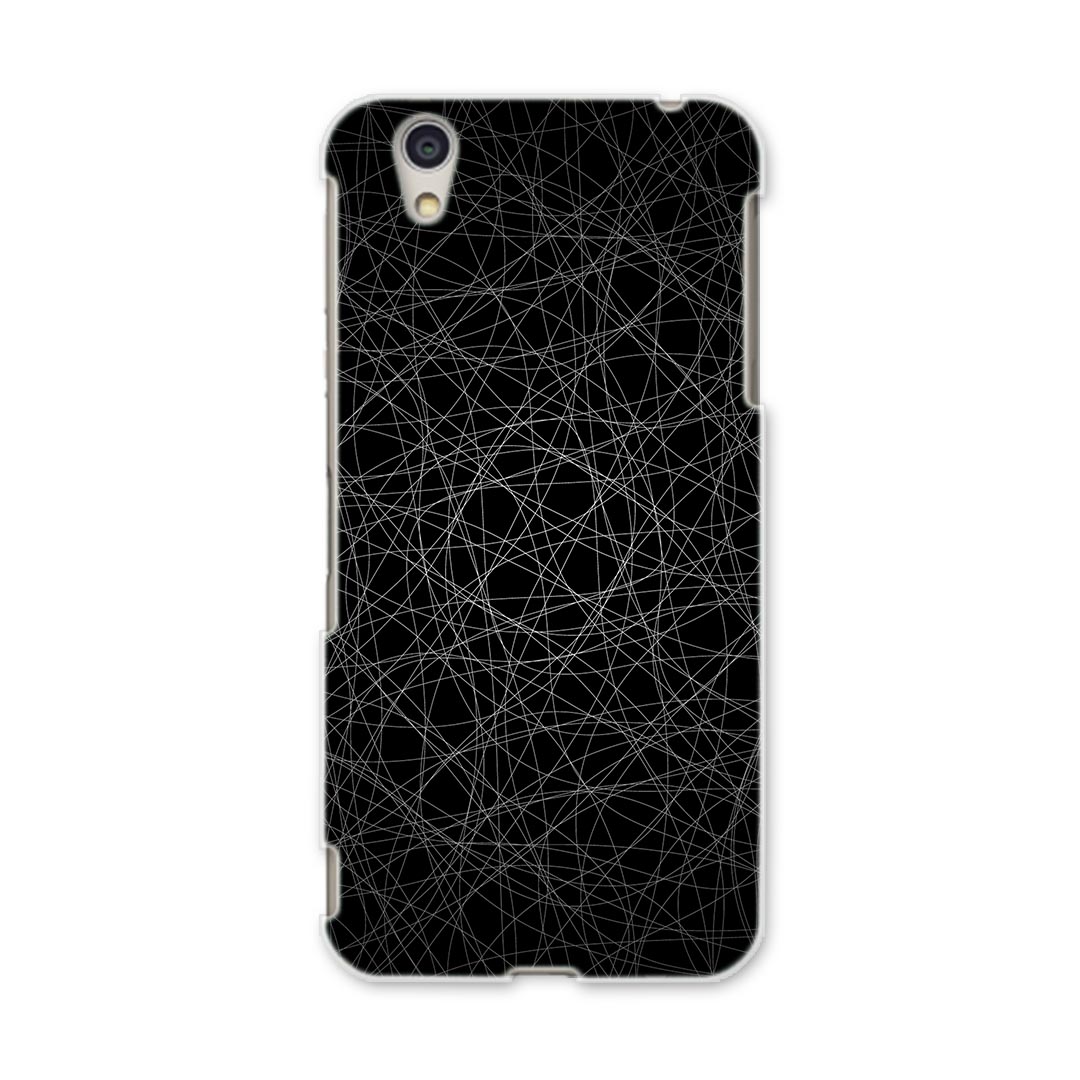 DM-01J AQUOS Disney Mobile docomo ドコモ dm01j スマホ カバー ケース スマホケース スマホカバー PC ハードケース 000308 黒　鉛筆　デザイン