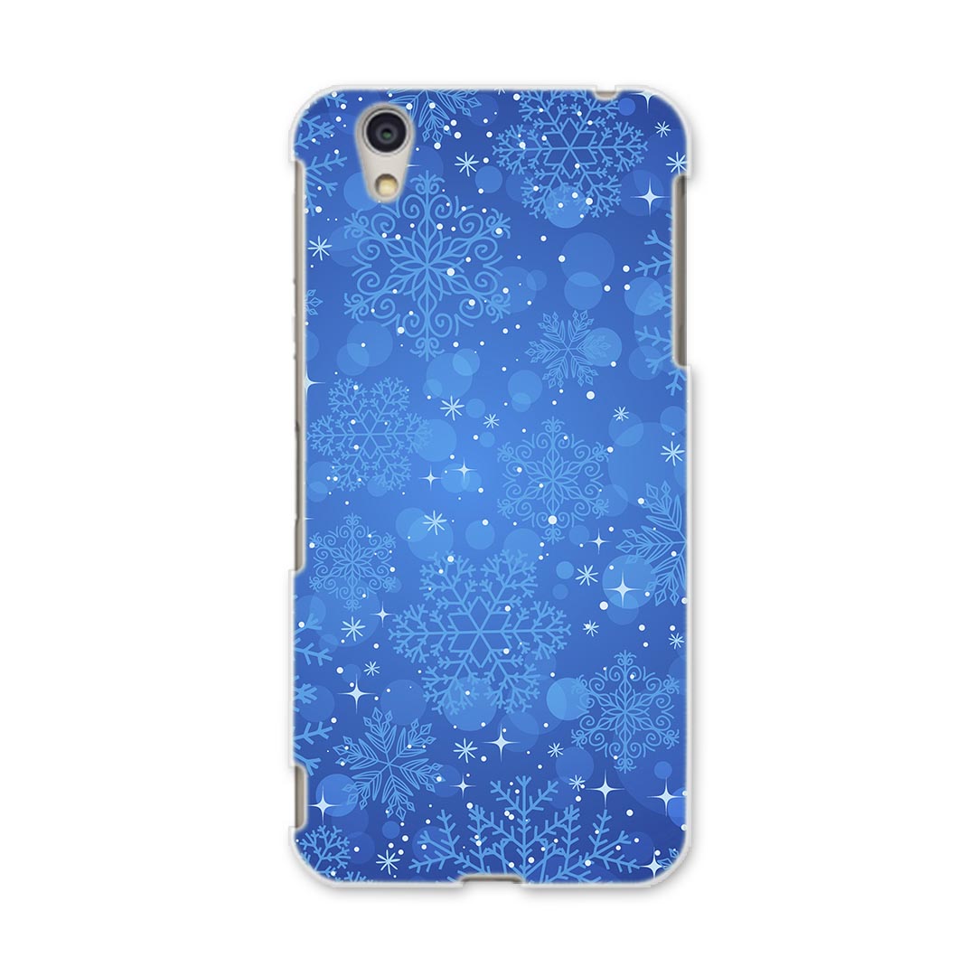 DM-01J AQUOS Disney Mobile docomo ドコモ dm01j スマホ カバー ケース スマホケース スマホカバー PC ハードケース 001517 雪　冬