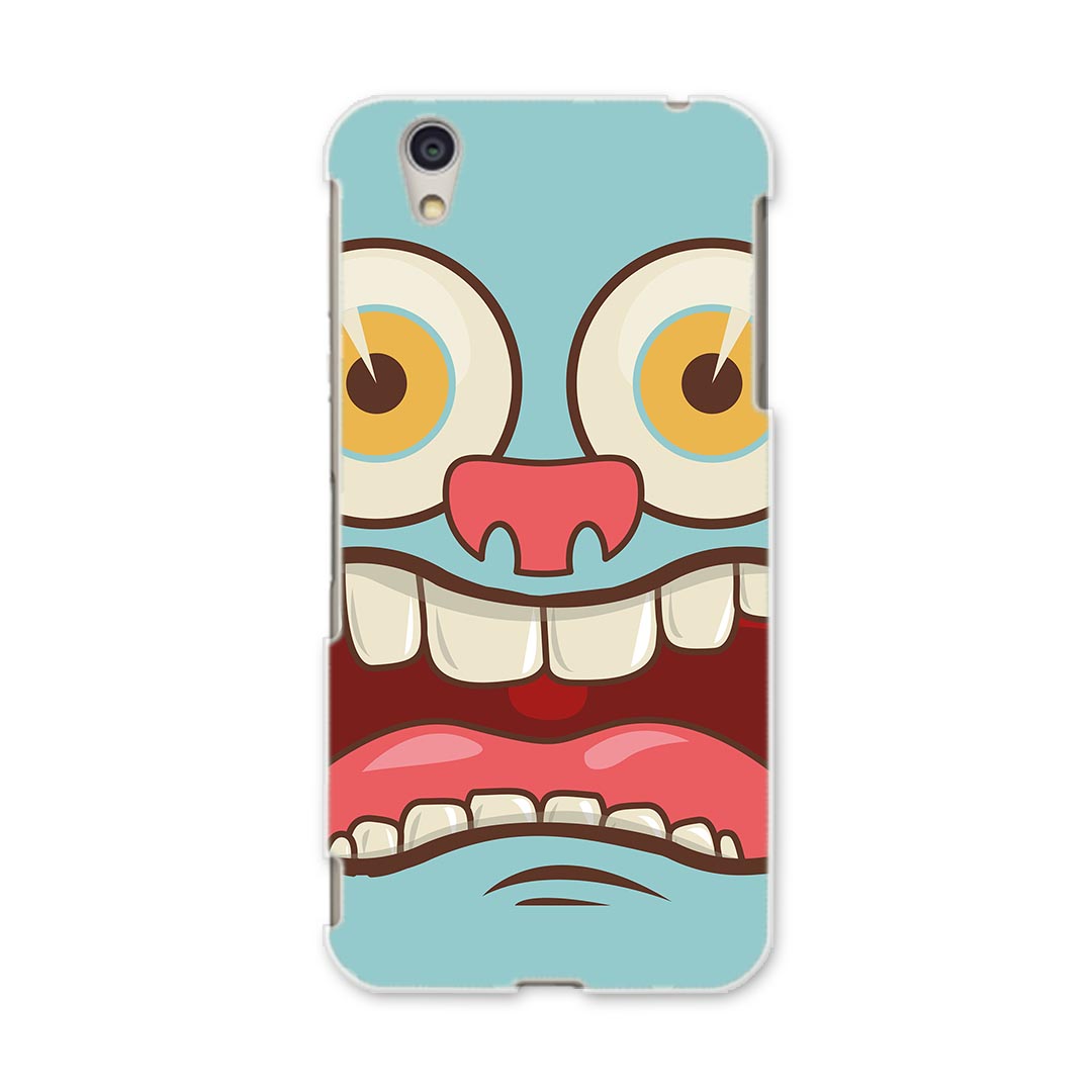 DM-01J AQUOS Disney Mobile docomo ドコモ dm01j スマホ カバー ケース スマホケース スマホカバー PC ハードケース 008107 水色　キャラクター　イラスト