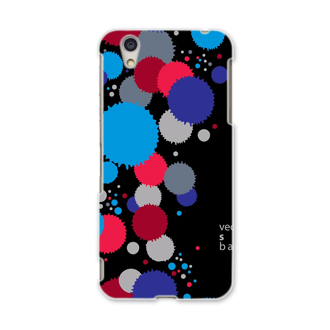 DM-01J AQUOS Disney Mobile docomo ドコモ dm01j スマホ カバー ケース スマホケース スマホカバー PC ハードケース 008578 インク　水色　黒　ブラック