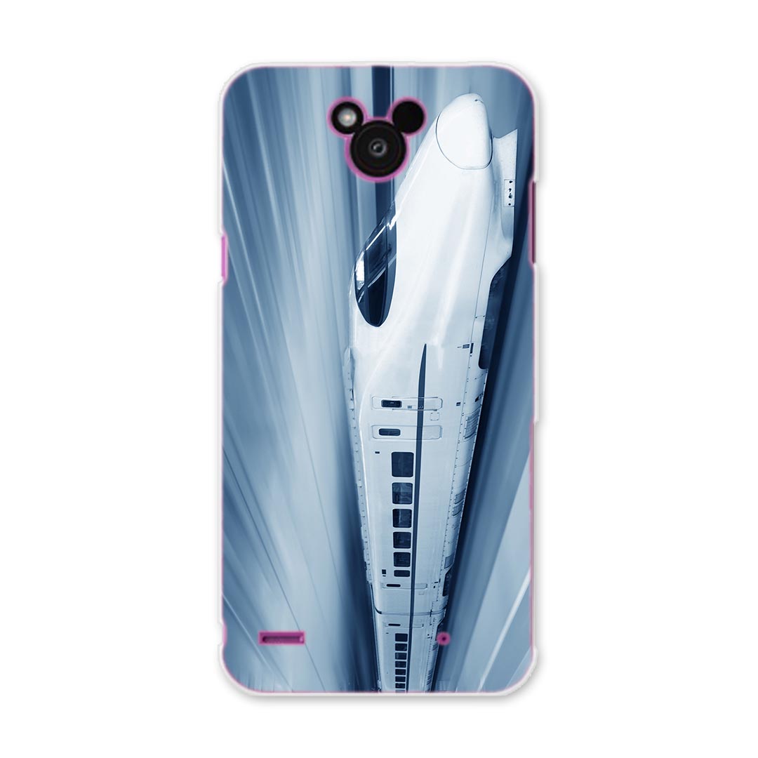 DM-02H Disney Mobile ディズニーモバイル dm02h docomo ドコモ スマホ カバー ケース スマホケース スマホカバー PC ハードケース 新幹線 ユニーク 000868