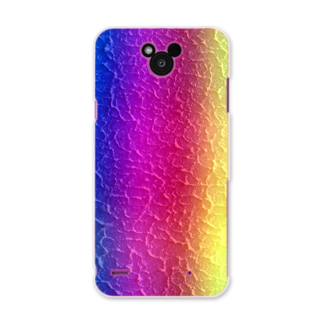 DM-02H Disney Mobile ディズニーモバイル dm02h docomo ドコモ スマホ カバー ケース スマホケース スマホカバー PC ハードケース 虹色　カラフル その他 001564