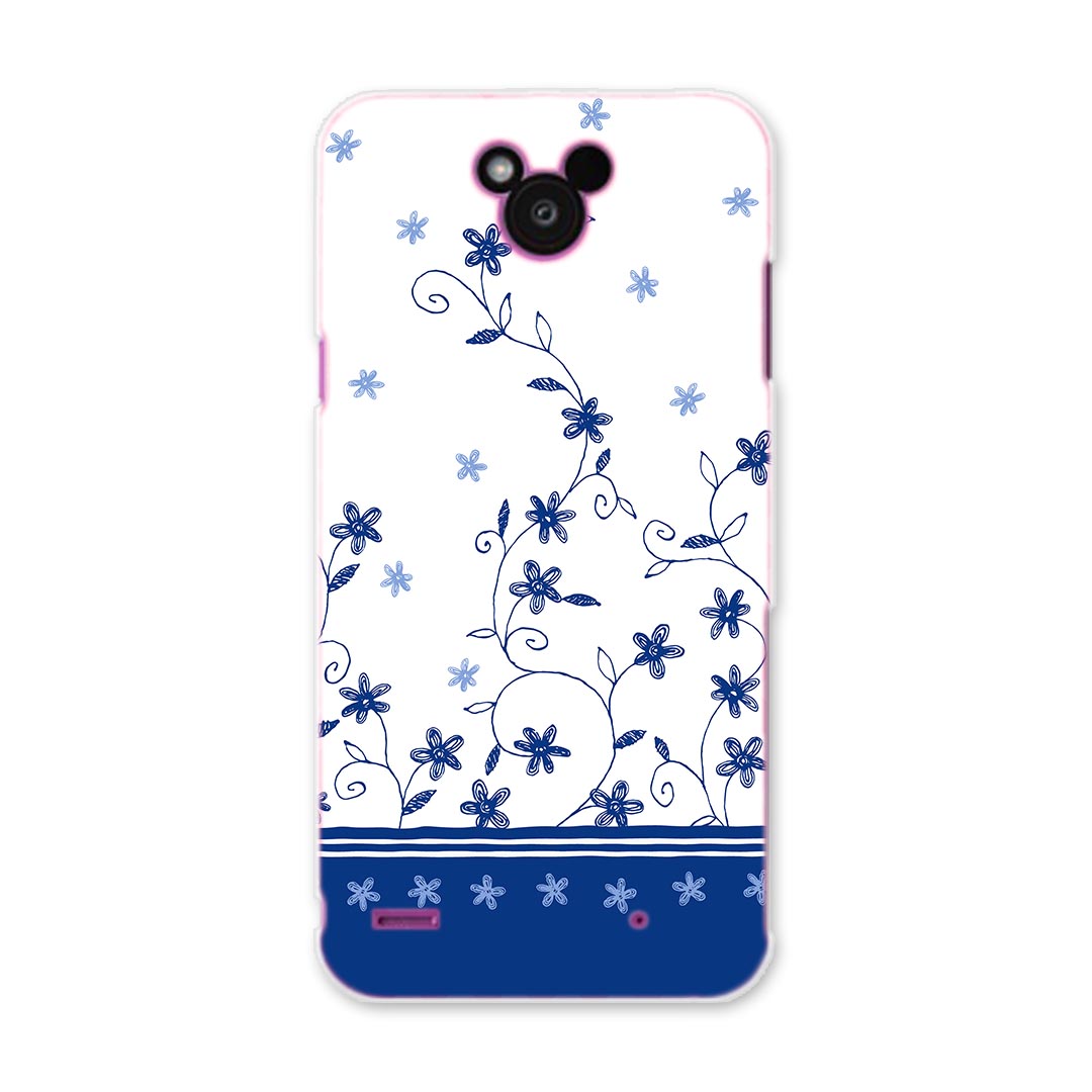 DM-02H Disney Mobile ディズニーモバイル dm02h docomo ドコモ スマホ カバー ケース スマホケース スマホカバー PC ハードケース 青..