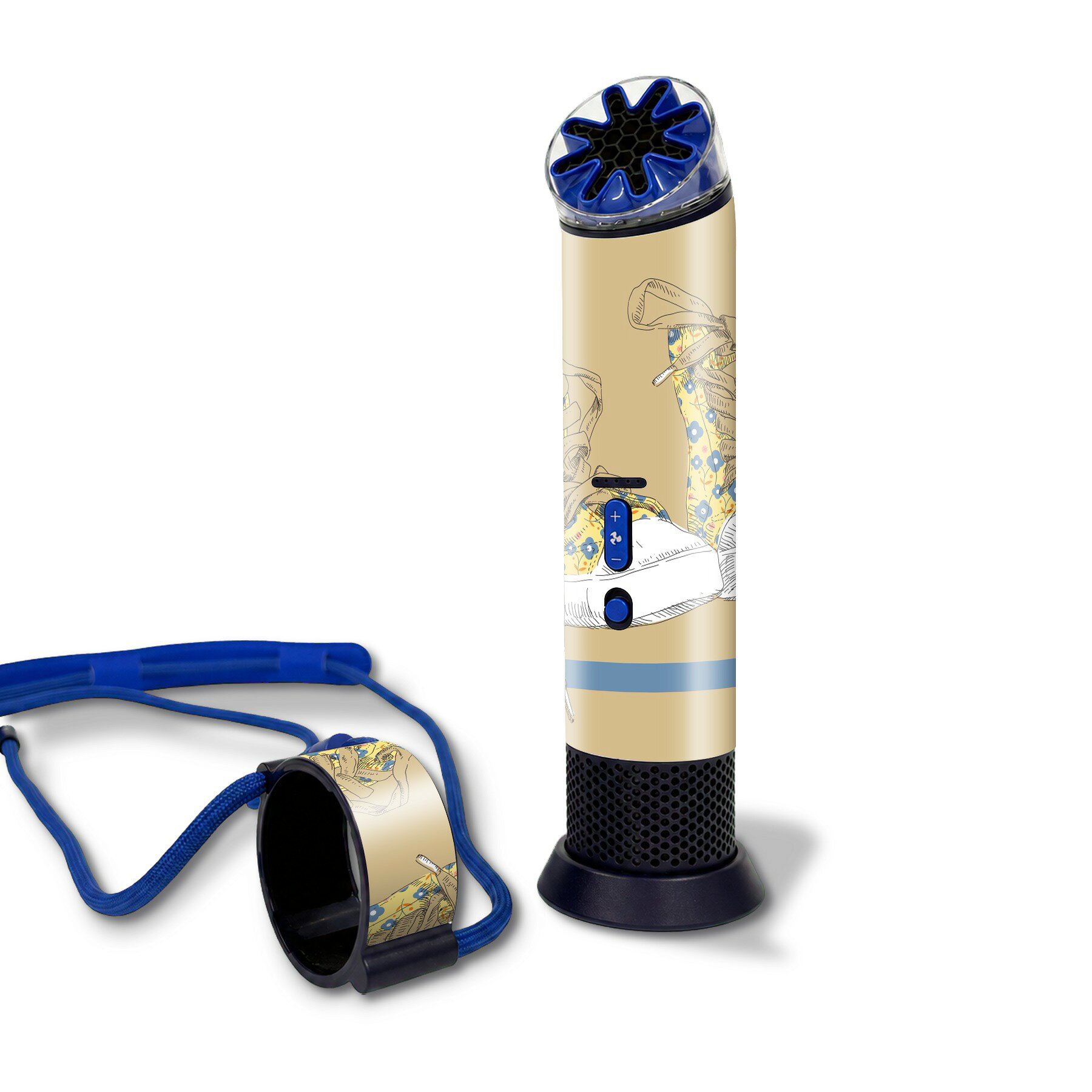 Dyson HushJet Mini Cool（PF01）対応の専用スキンシール。20,000柄以上から選べる、まとうデザイン。