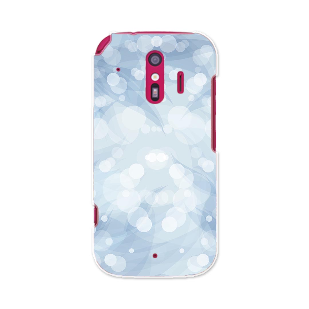 乐天商城 - F-01L らくらくスマートフォン me f01l docomo ドコモ スマホ カバー ケース スマホケース スマホカバー PC ハードケース 001737 水玉