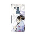 F-02L arrows Be3 アローズ ビースリー f02l docomo ドコモ スマホ カバー ケース スマホケース スマホカバー PC ハードケース 011546 人物 着物 和風