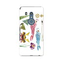 F-02L arrows Be3 アローズ ビースリー f02l docomo ドコモ スマホ カバー ケース スマホケース スマホカバー PC ハードケース 016460 鯉のぼり こどもの日 柏餅
