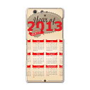 F-03H arrows SV アローズ f03h docomo ドコモ スマホ カバー ケース スマホケース スマホカバー PC ハードケース カレンダー 2013年 ユニーク 001201