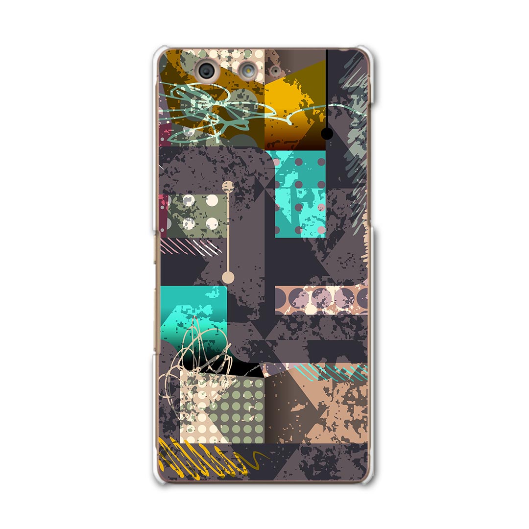 F-03H arrows SV アローズ f03h docomo ドコモ スマホ カバー ケース スマホケース スマホカバー PC ハードケース 模様 カラフル 水玉 ユニーク 008660