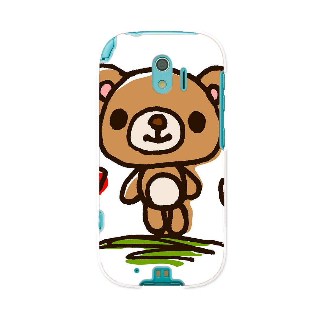 F-03K らくらくスマートフォン me docomo ドコモ f03k スマホ カバー ケース スマホケース スマホカバー PC ハードケース 009215 キャ..