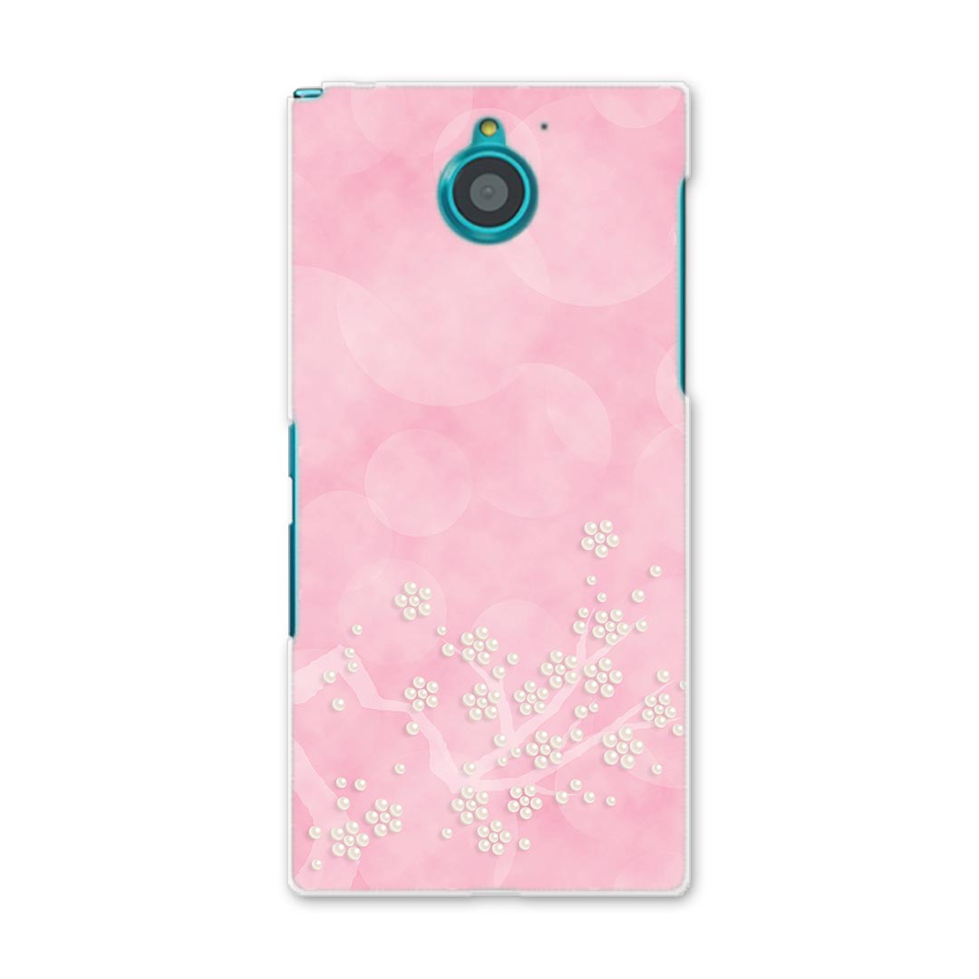 F-04G ARROWS NX アローズ nx f04g docomo ドコモ スマホ カバー ケース スマホケース スマホカバー PC ハードケース ピンク パール シンプル フラワー 005211