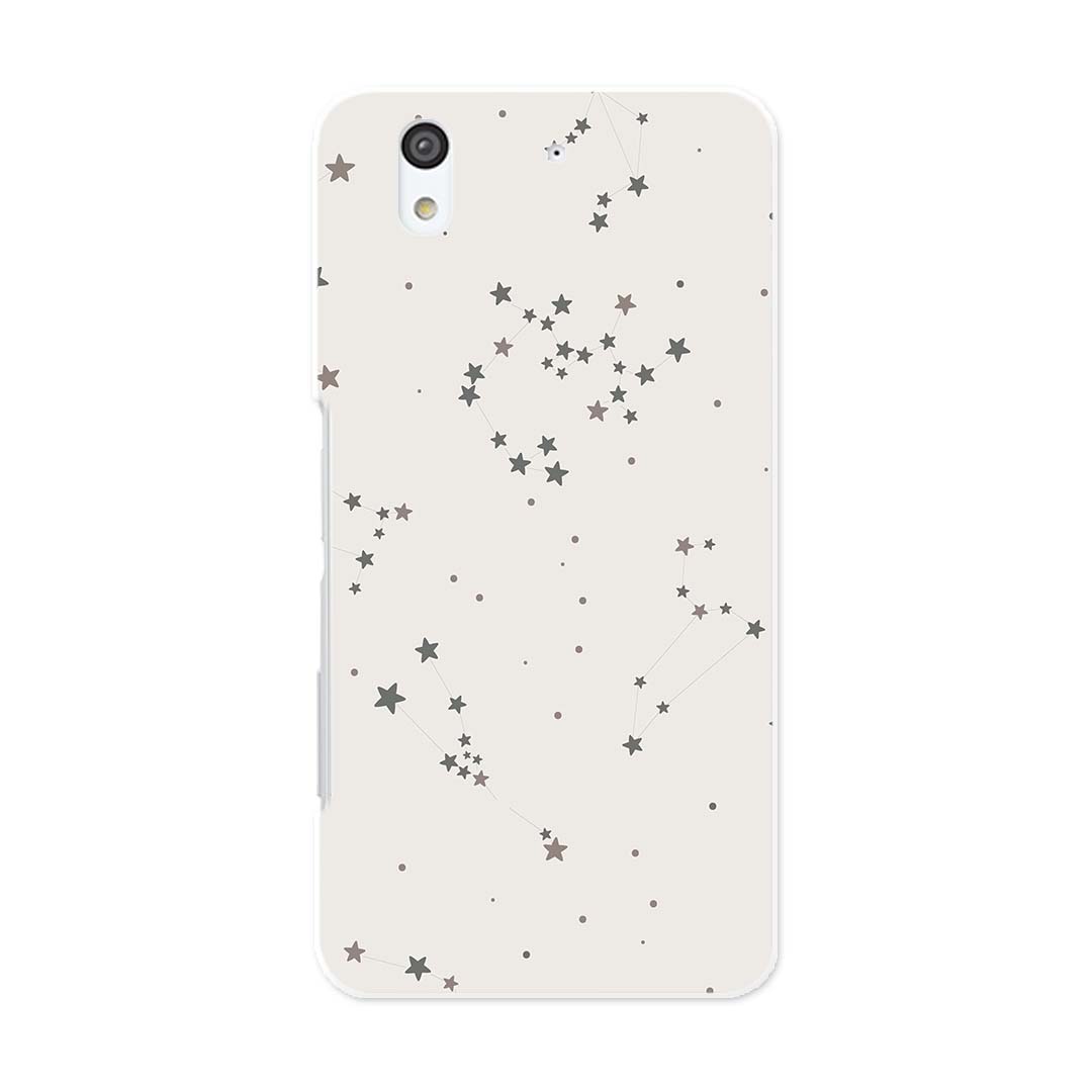 arrows Be F-04K アローズ ビー 専用 ハードケース f04k igcase スマホカバー カバー ケース pc ハードケース 010562 星 グレー 模様
